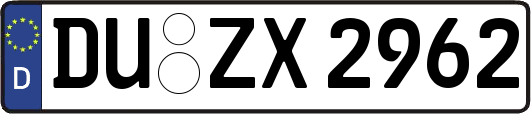 DU-ZX2962