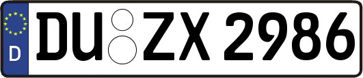 DU-ZX2986