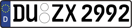 DU-ZX2992