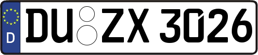 DU-ZX3026