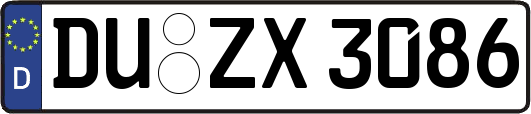 DU-ZX3086
