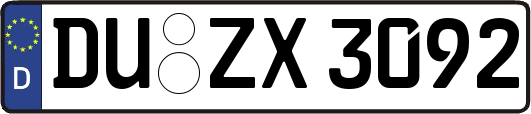 DU-ZX3092
