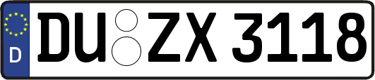DU-ZX3118