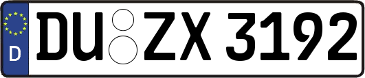DU-ZX3192