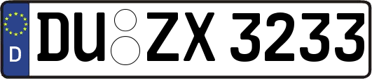 DU-ZX3233