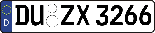 DU-ZX3266