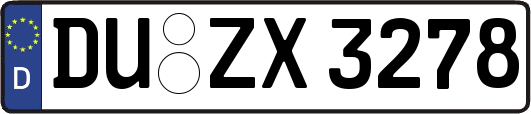 DU-ZX3278