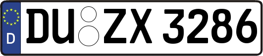 DU-ZX3286