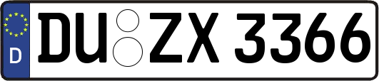 DU-ZX3366