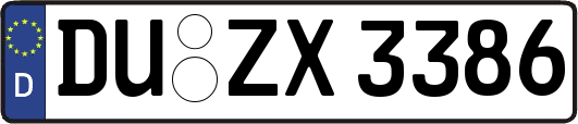 DU-ZX3386