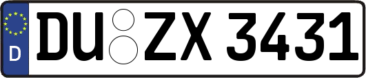 DU-ZX3431