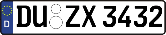 DU-ZX3432