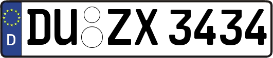 DU-ZX3434