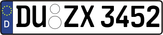 DU-ZX3452