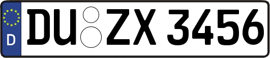 DU-ZX3456