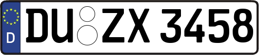 DU-ZX3458