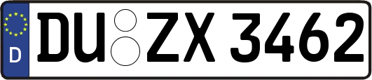 DU-ZX3462
