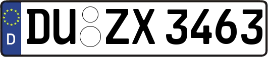 DU-ZX3463