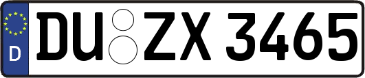 DU-ZX3465