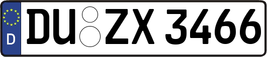 DU-ZX3466