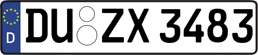 DU-ZX3483