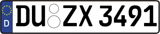 DU-ZX3491