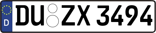 DU-ZX3494