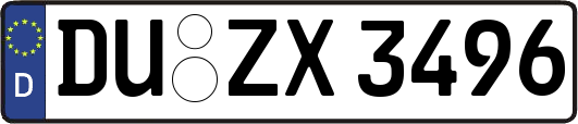 DU-ZX3496