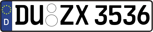 DU-ZX3536
