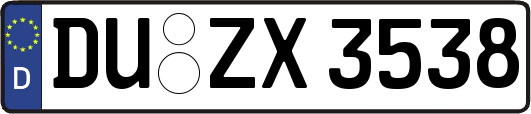 DU-ZX3538