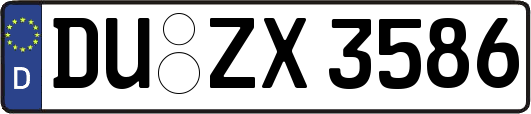 DU-ZX3586