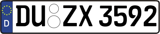 DU-ZX3592