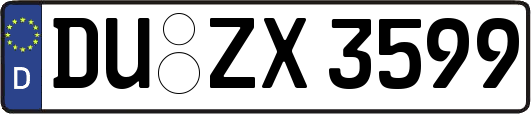 DU-ZX3599