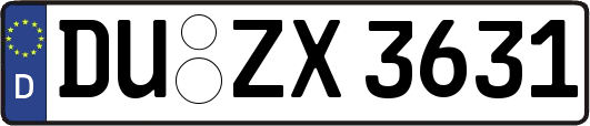 DU-ZX3631