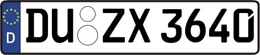 DU-ZX3640