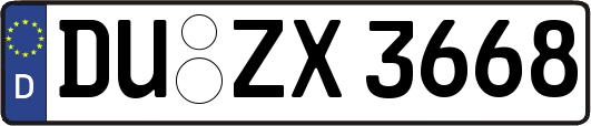 DU-ZX3668