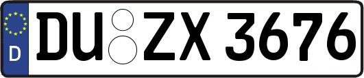 DU-ZX3676