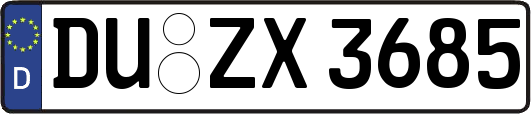 DU-ZX3685