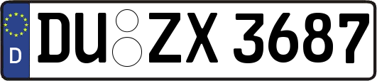 DU-ZX3687