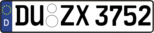 DU-ZX3752