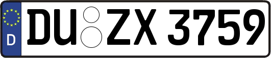 DU-ZX3759