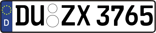 DU-ZX3765