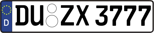DU-ZX3777