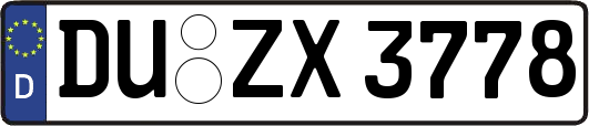 DU-ZX3778