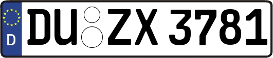 DU-ZX3781
