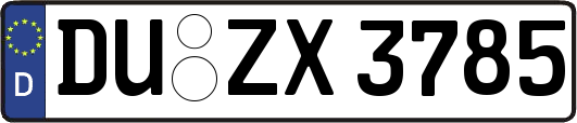 DU-ZX3785