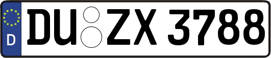 DU-ZX3788