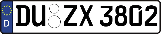 DU-ZX3802