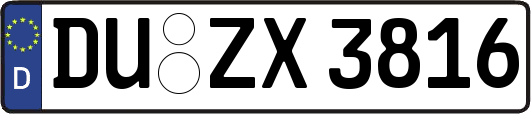DU-ZX3816