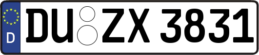DU-ZX3831